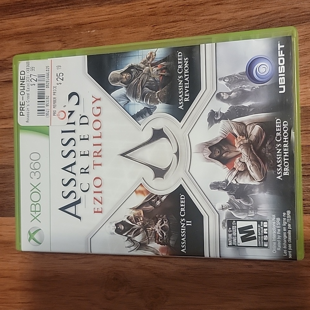 Assassin's Creed: Ezio Trilogy for Xbox 360